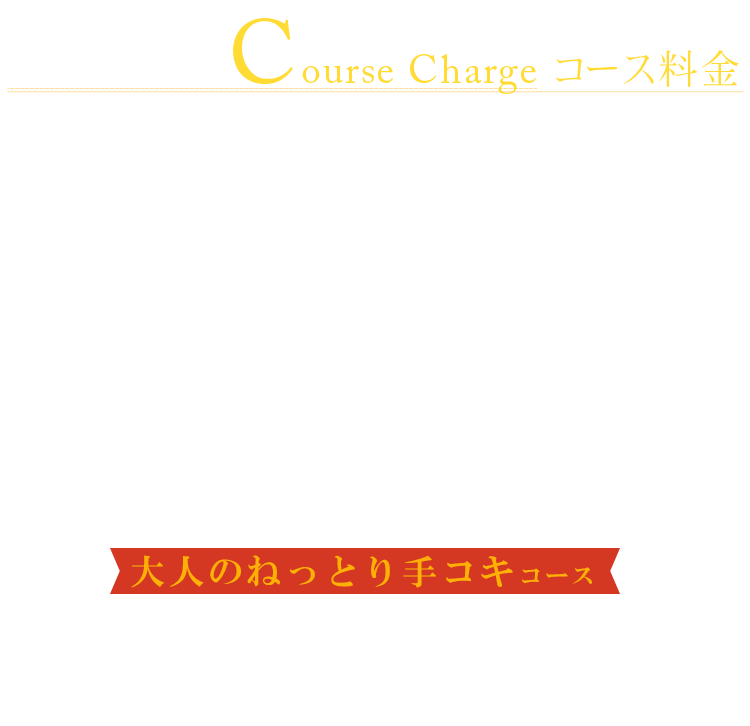 大人のねっとり手コキコース